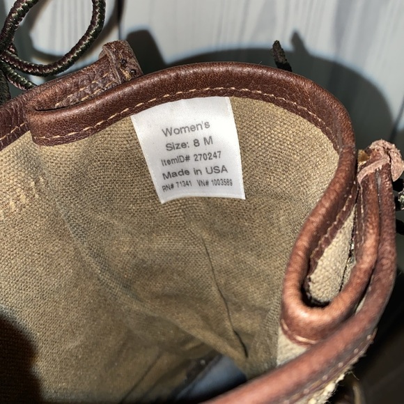 LL Bean Signature Waxed-Canvas Maine Hunting Shoe - Picture 5 of 7